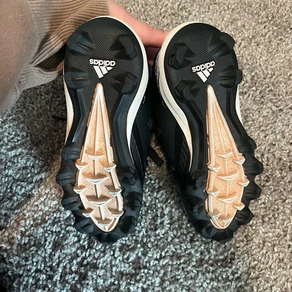 Adidas Adizero Kids Baseball Cleats Size 10K - Picture 7 of 7